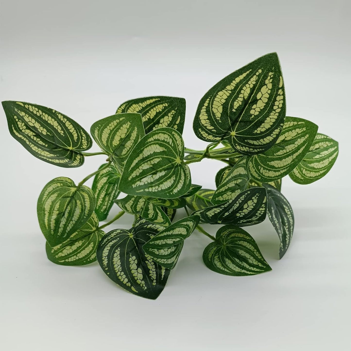 Reptile Plants for Bearded Dragon Tank Accessories, Terrarium Plant Artificial Decor for Snake Cage, Fake Plant for Leopard Gecko Habitat, Lizard Chameleon Ball Pythons (Group ABN)