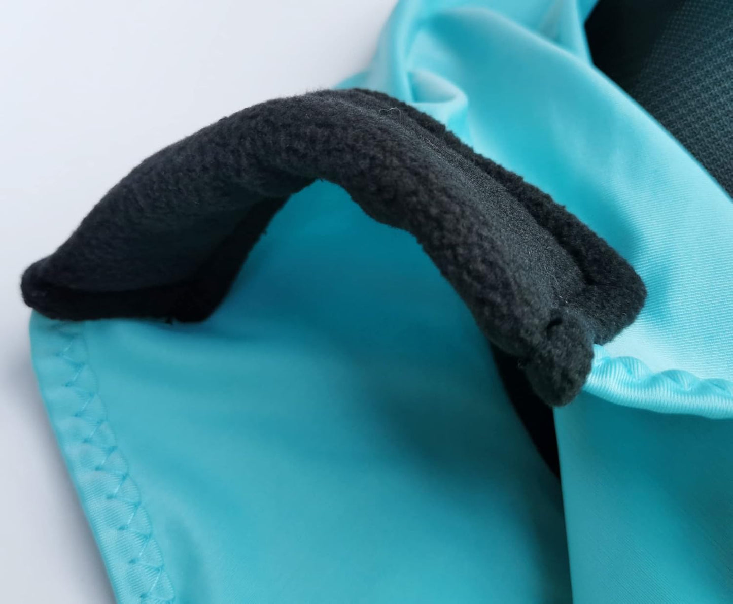 Horse Mesh Fly Mask with Ears, Soft Lycra Mesh Mask Anti-UV with Ears Pacific Blue, Full