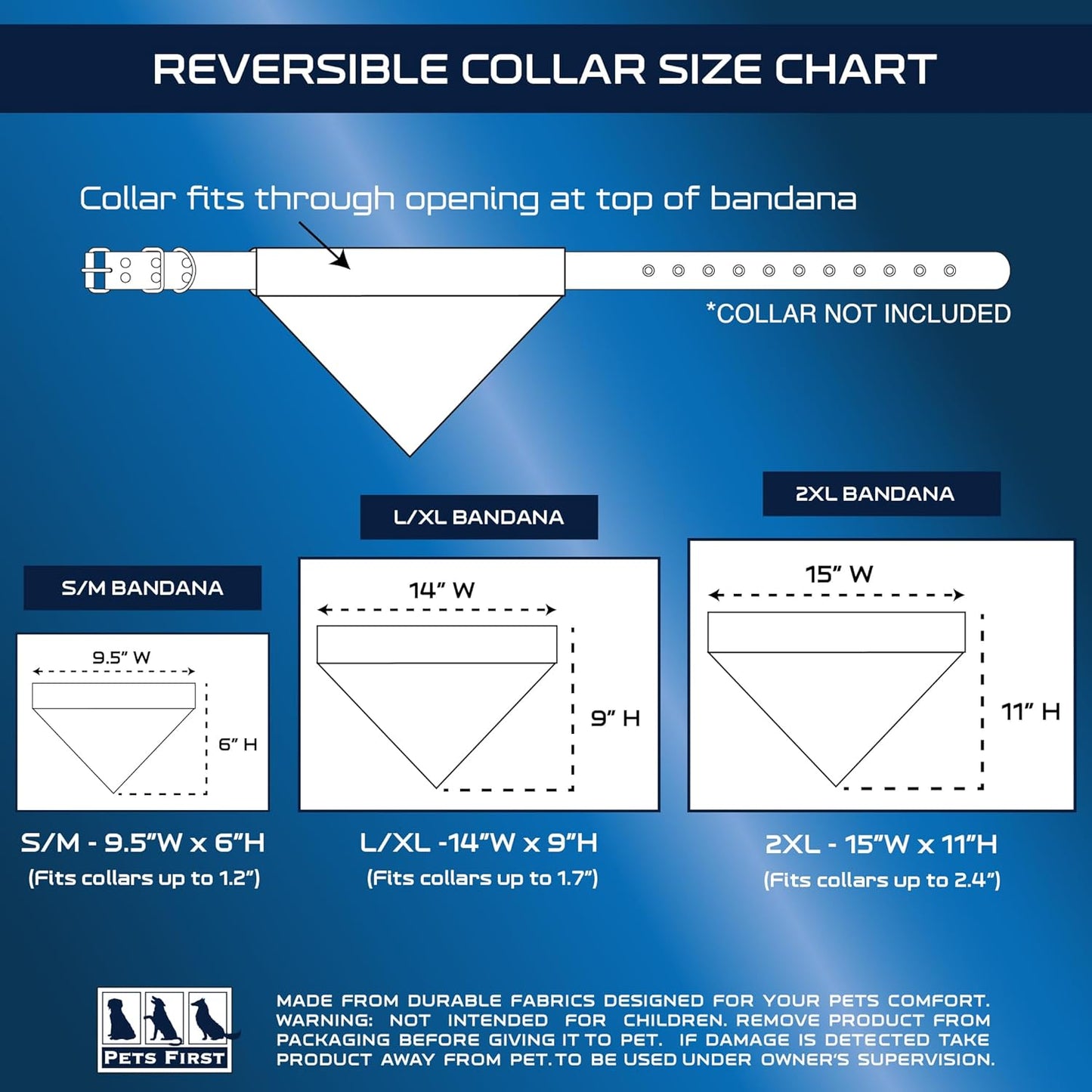 Pets First Collegiate Pet Accessories, Reversible Bandana, Michigan State Spartans Size XX-Large