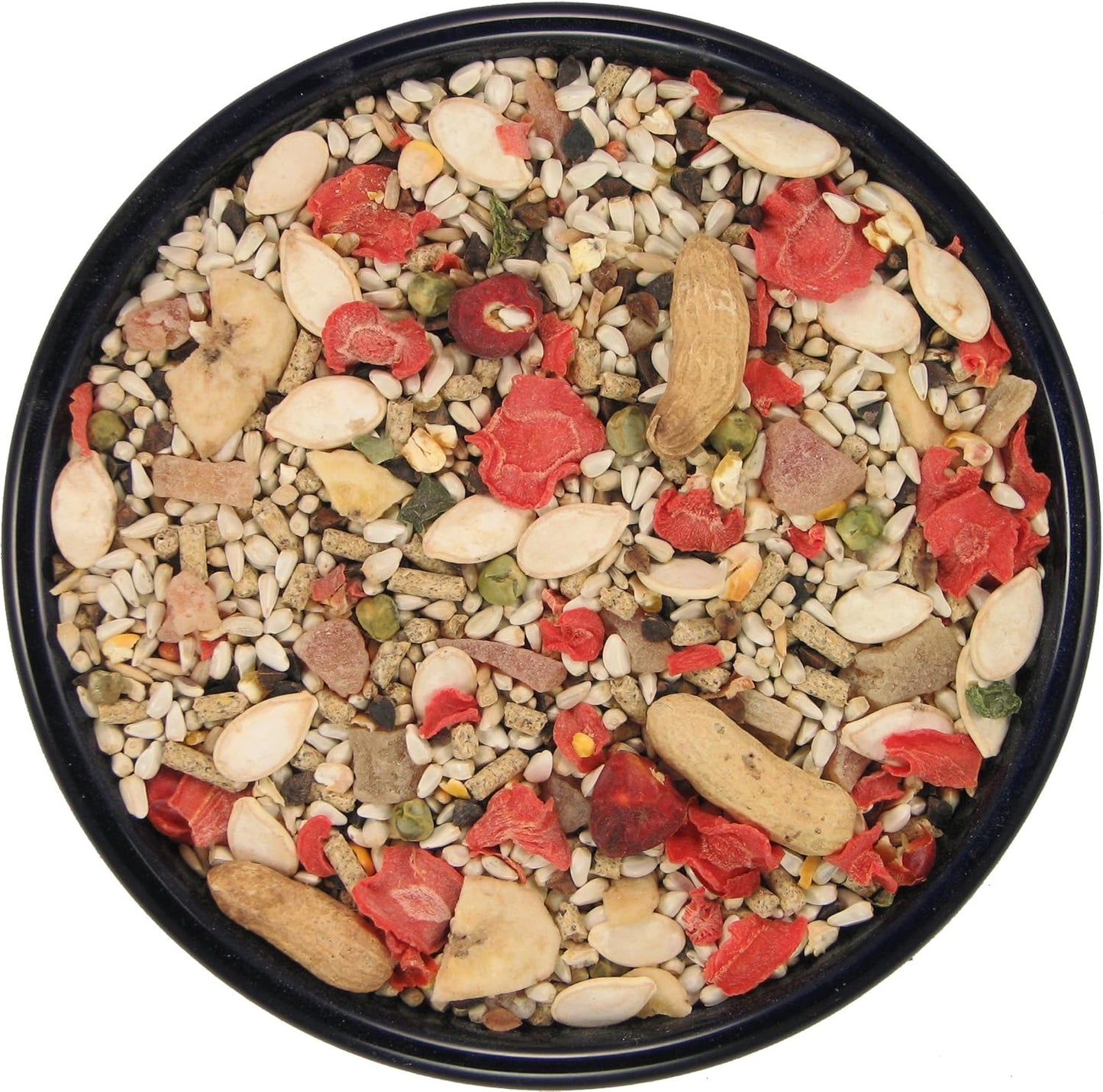 SLEEK & SASSY Garden Large Hookbill No Sunflower Parrot Food for Large Conures, Amazons, African Greys, Cockatoos, Pionus-Parrots & Small Macaws (20 lbs.)