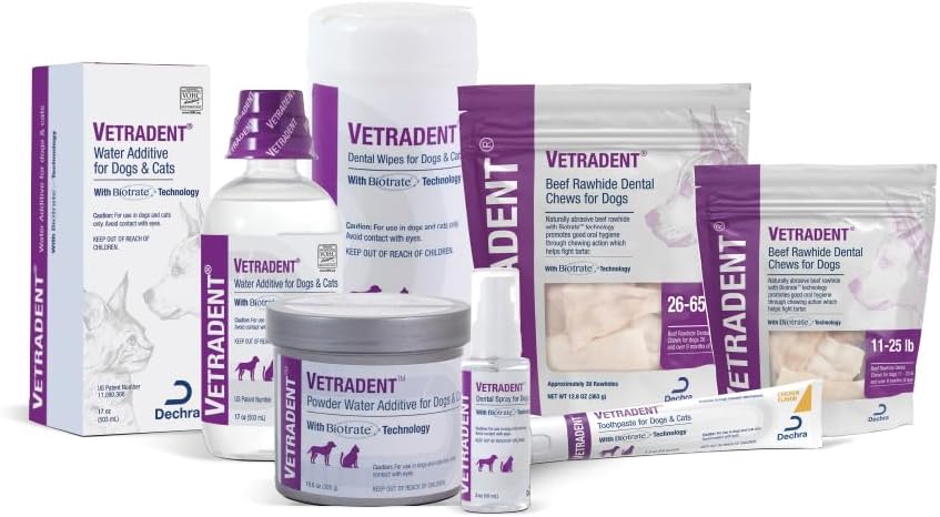 Vetradent® Water Additive for Dogs and Cats, 17 oz