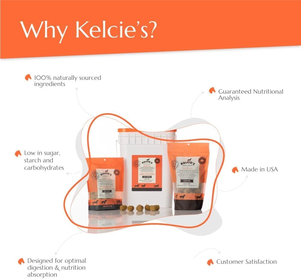 Horses Treats - Low Sugar, Starch, and Carbohydrates | Healthy Treats for Horse Supports Superior Digestion 2 Pounds (1 Pack)