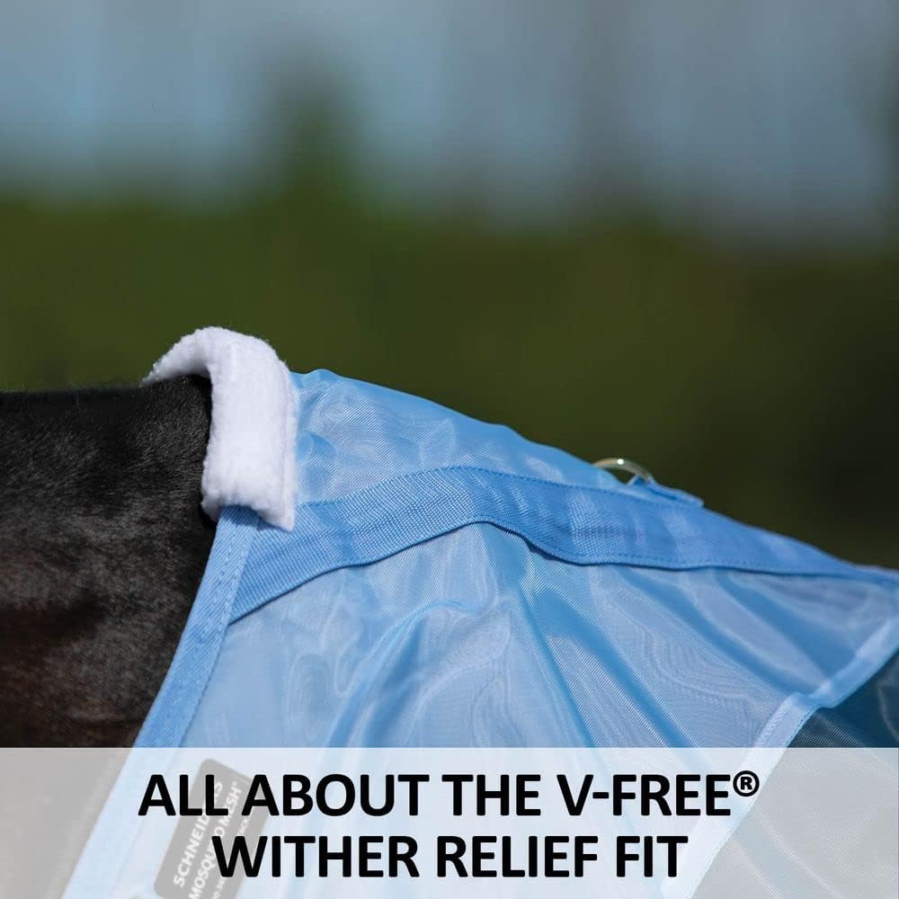Schneiders Adjusta-Fit Mosquito Mesh Hybrid II Horse Fly Sheets | Ultimate Insect & UV Protection for Equine Comfort