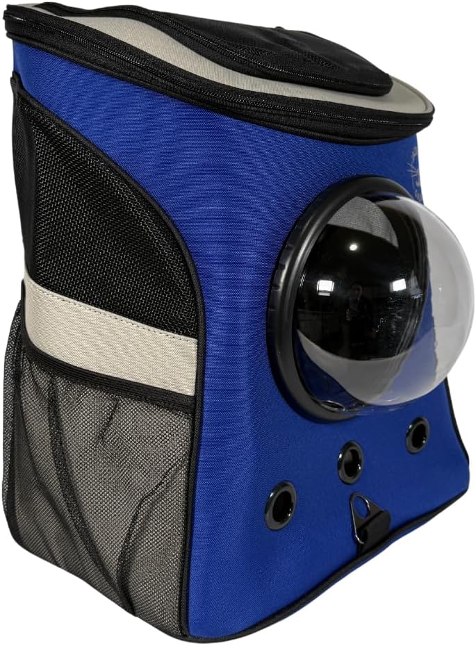 Your Cat Backpack Carrier Bag - Jackson Galaxy Airline Approved Cat Carrier with Space Capsule Bubble for Small Cats, Kitten - Premium Cat Carrier Backpack for Outdoor, Travel, Hiking, Pet Supplies