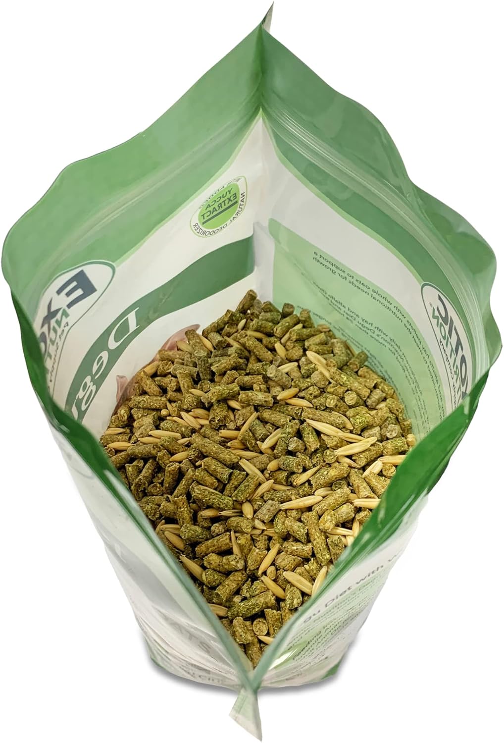 Exotic Nutrition Degu Diet (2.5lb) - Nutritionally Complete Healthy Pellet Diet with Whole Oats - for Domesticated Pet Degus