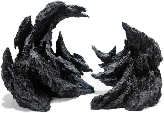 Fish Tank Decor Rocks.Aquarium Decoration Model.Easy Superior Aquascape (Perched Canyon-15inch)