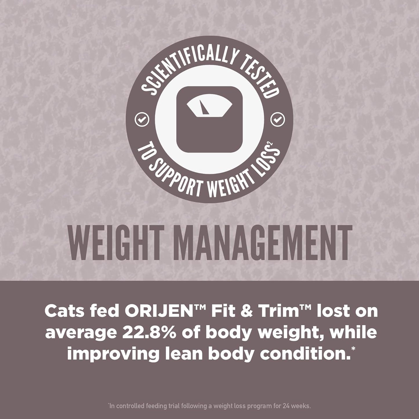 ORIJEN Fit & Trim Grain Free High Protein Premium Dry Cat Food 7lb Bag