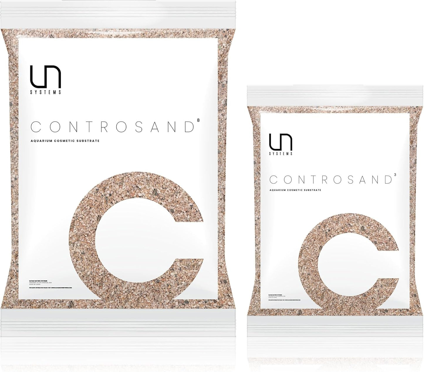 Ultum Nature Systems Controsand Monterey Aquarium Gravel (3L) - Small Pebbles for Fish Tank - Planted Aquarium Rocks - Fish Tank Substrate - Aquarium Pebbles - Versatile Fish Tank Stones