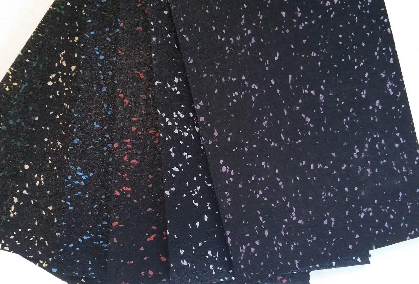 American Floor Mats 1/4in (7mm) Thick 10% Grey 4' x 9' Heavy Duty Rubber Rolls, Protective Exercise Mats, Home Gym Rubber Flooring