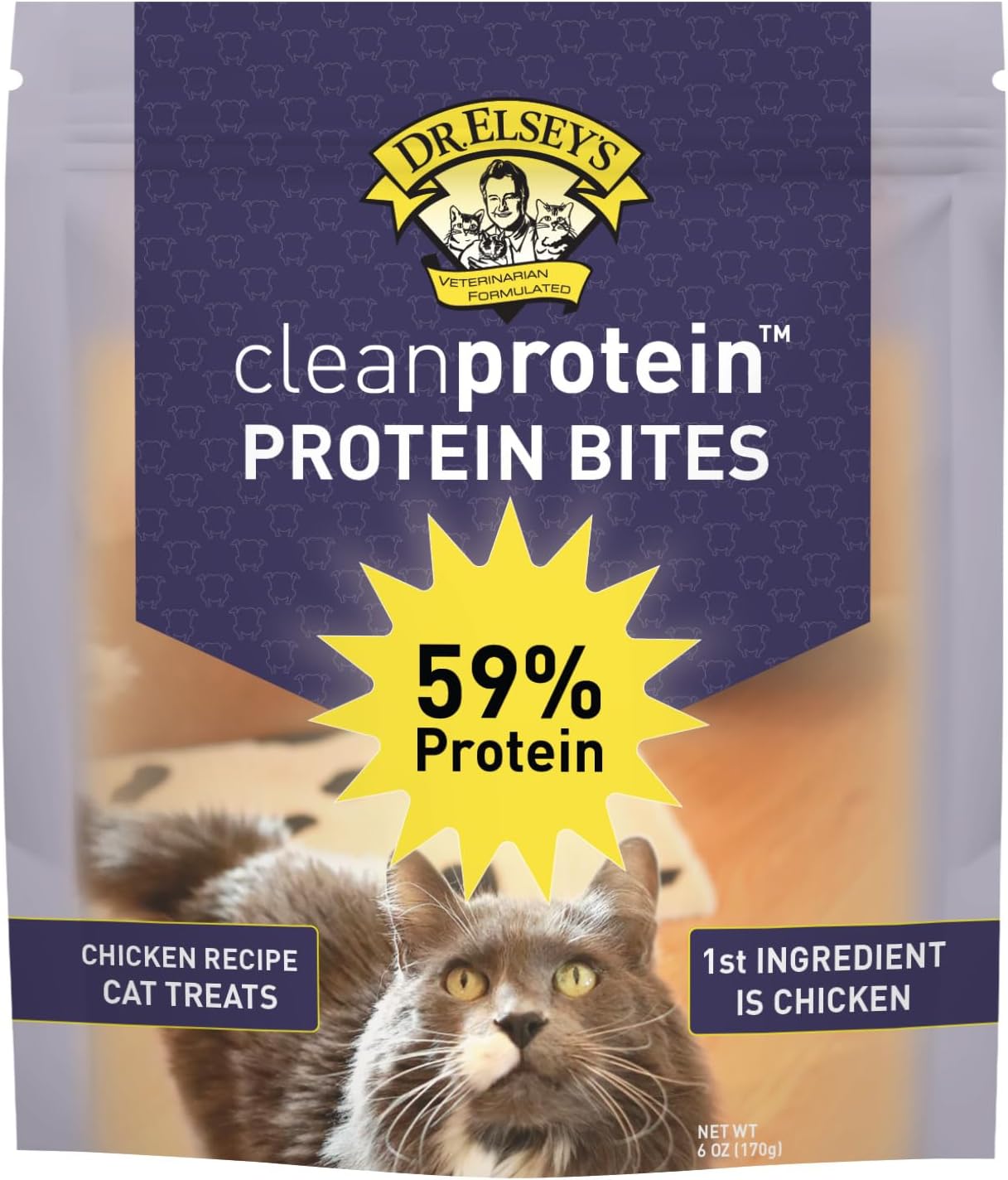 Dr. Elsey's cleanprotein Protein Bites Chicken 12 oz..