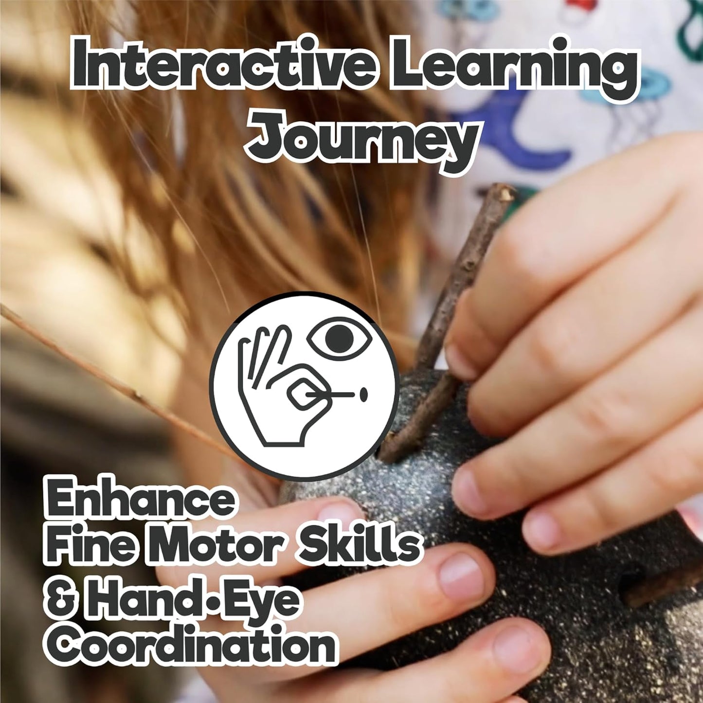 Nature Wooden Toys Locomo Family II Animal Figures Waldorf Open-Ended Educational Outdoor Play for Childs Learning & Creativity, Sensory for Kids 3 4 5 6 7+ Year Old, Montessori Toy Gifts (Set of 5)