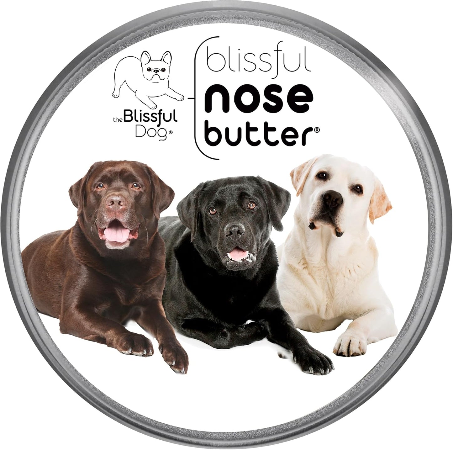 The Blissful Dog Labrador Retriever Unscented Nose Butter, 4-Ounce