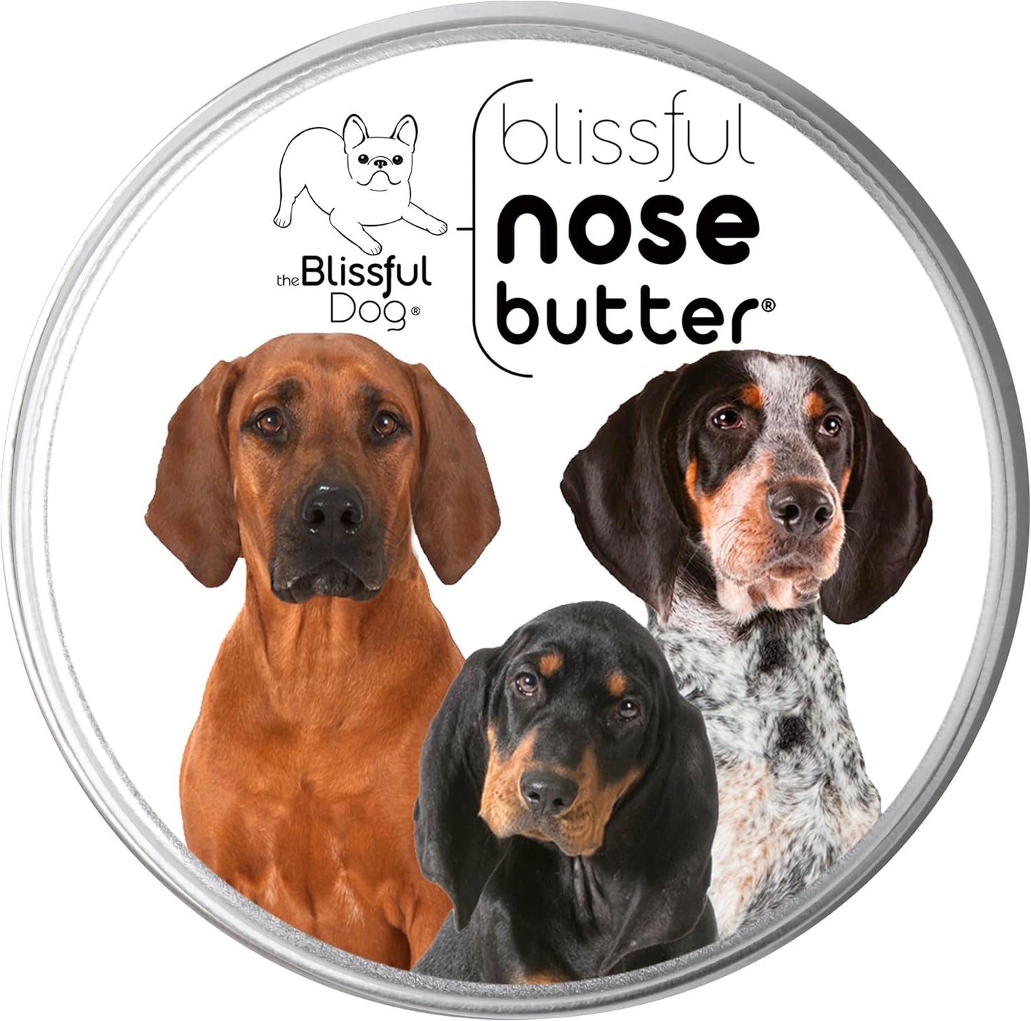 The Blissful Dog Coonhound Unscented Nose Butter, 16oz