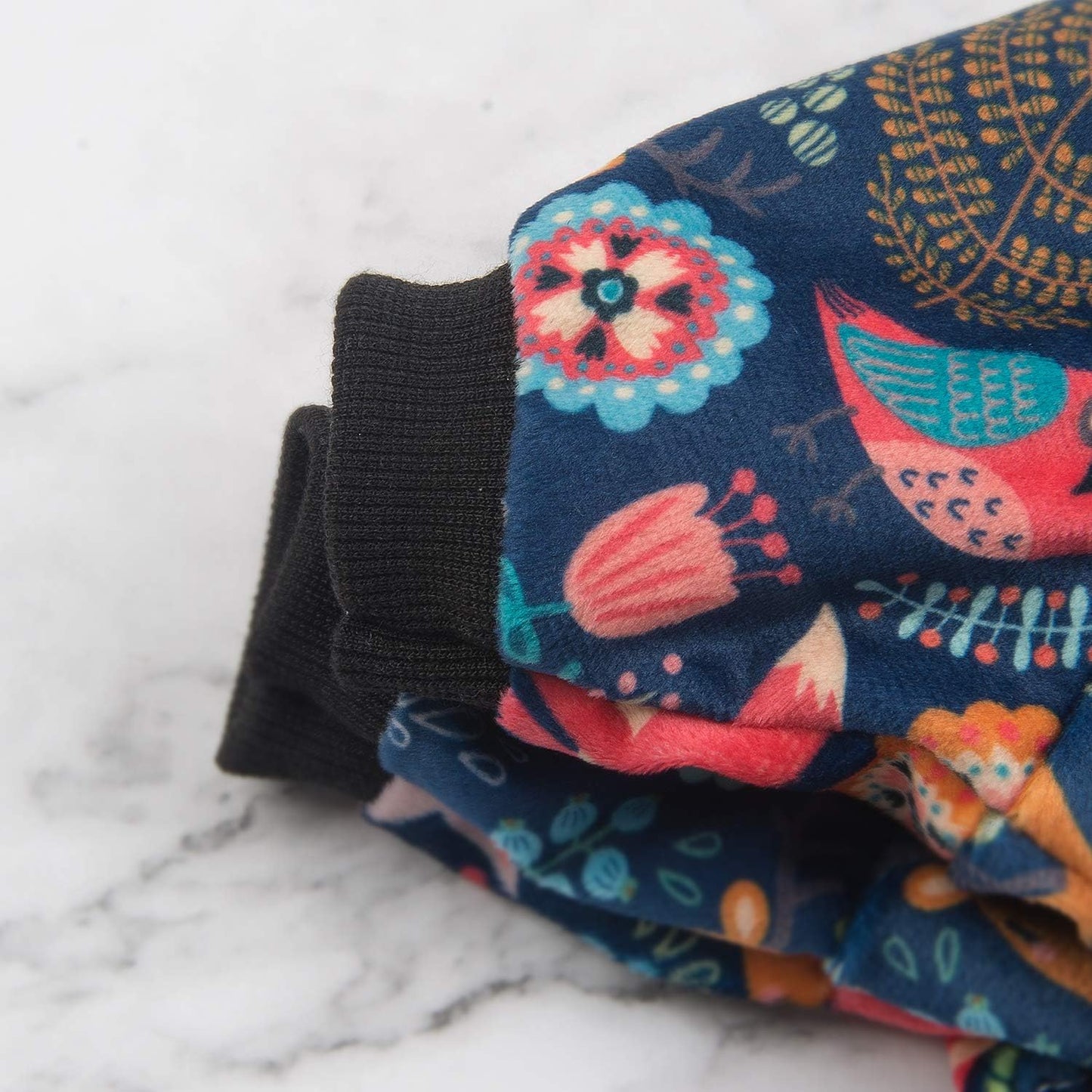 CuteBone Small Dogs Outfit Soft Puppy Onesies Pjs Dog Pajamas Pet Coat Cat Apparel Comfy Doggie Jumpsuit Bodysuit for All Seasons P75XS