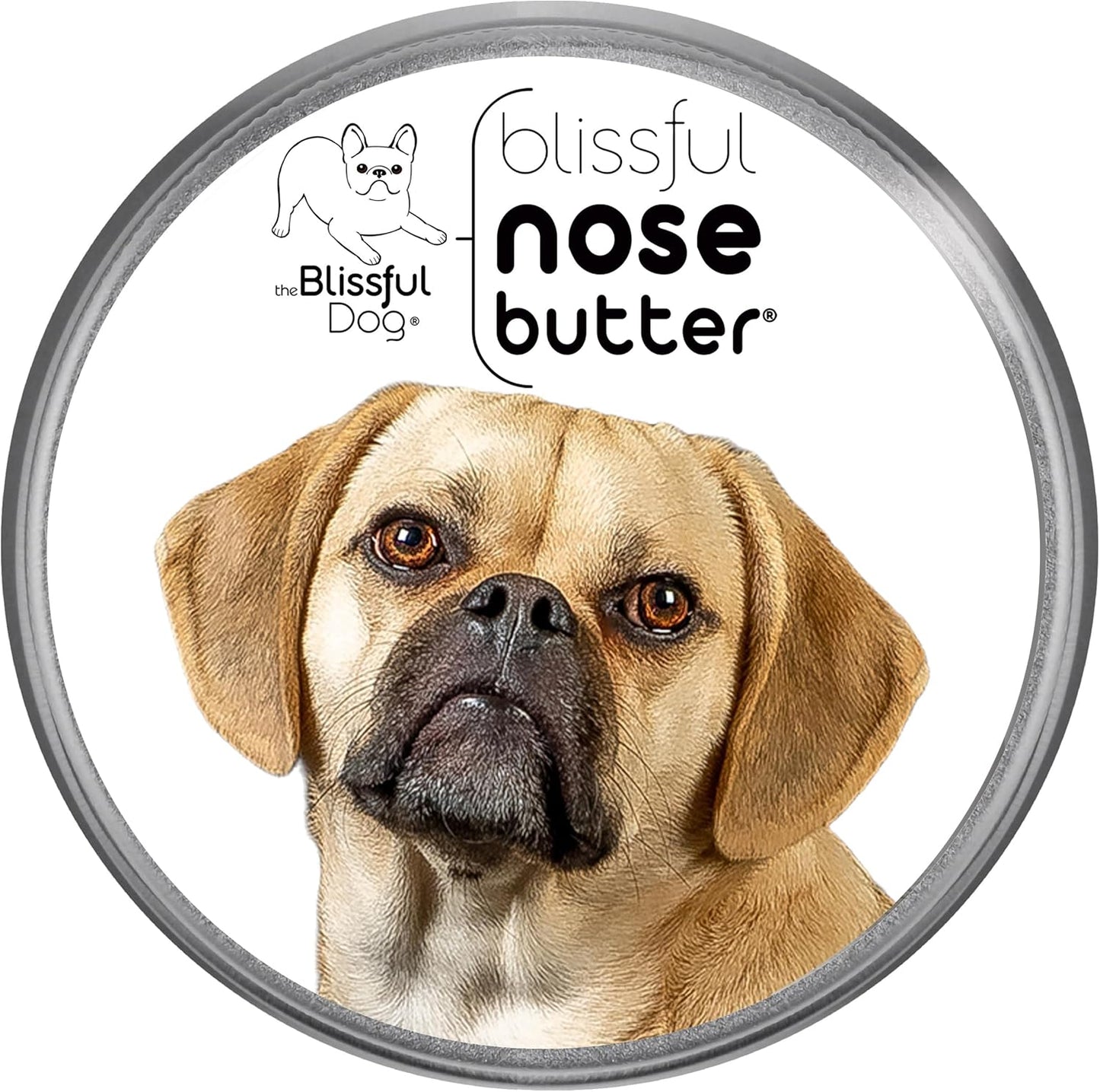 The Blissful Dog Puggle Unscented Nose Butter - Dog Nose Butter, 16 Ounce