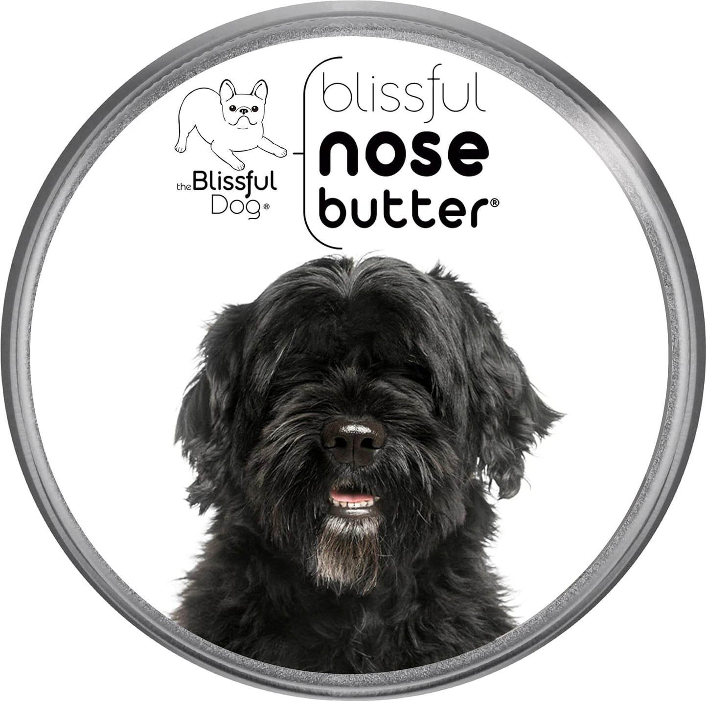 The Blissful Dog Portuguese Water Dog Unscented Nose Butter - Dog Nose Butter, 1 Ounce