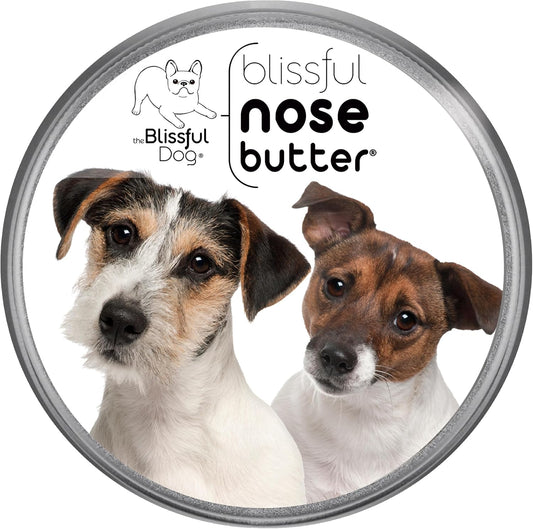 The Blissful Dog Jack Russell Terrier Unscented Nose Butter - Dog Nose Butter, 4 Ounce
