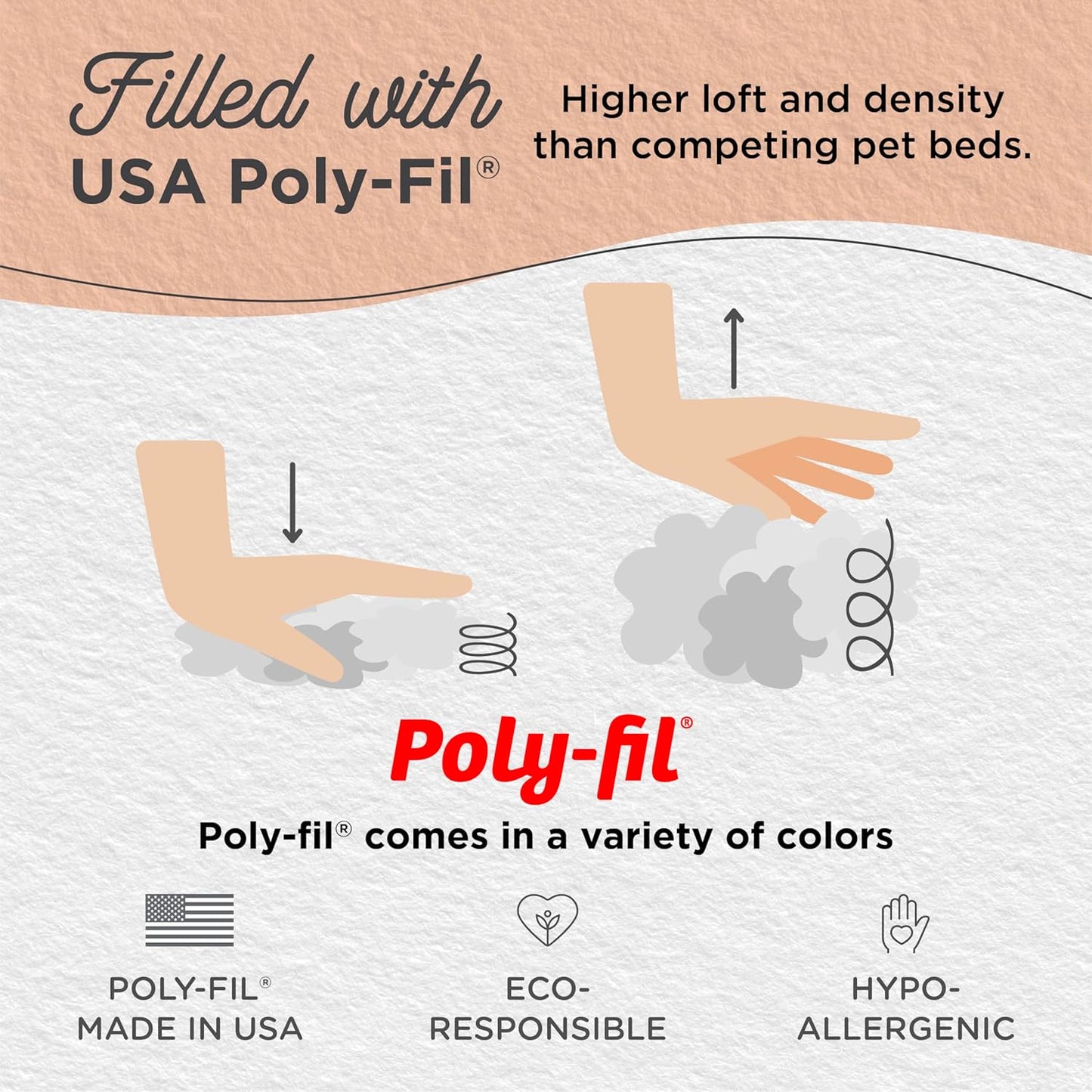 Best Friends by Sheri Original Calming Donut Dog and Cat Bed, Lux Faux Fur, Oyster, (30in x 30in) - Anxiety Relief for Pets Up to 45 lbs